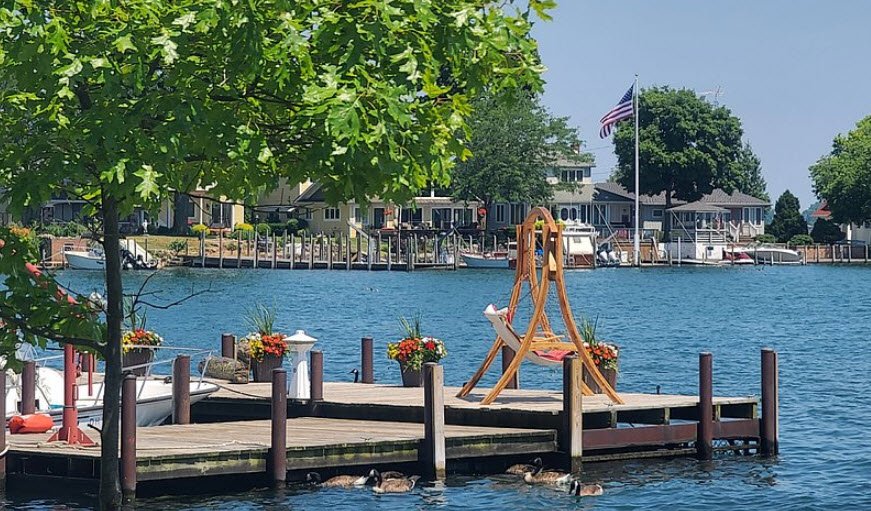 Oak Point State Park, Ohio, USA